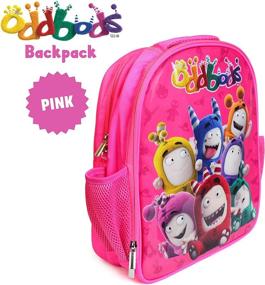 img 3 attached to Oddbods Pink Backpack School Travel