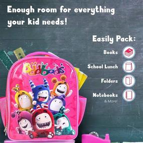 img 1 attached to Oddbods Pink Backpack School Travel