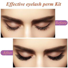 img 1 attached to 💫 Lash Lift Kit - Perming, Curling, and Lifting Eyelashes with Semi-Permanent Salon Grade Supplies - Ideal for Beauty Treatments, Complete with Eye Shields, Pads, and Accessories