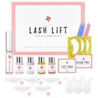 💫 lash lift kit - perming, curling, and lifting eyelashes with semi-permanent salon grade supplies - ideal for beauty treatments, complete with eye shields, pads, and accessories logo