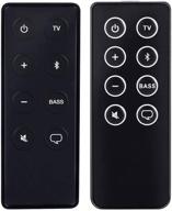 🎧 enhanced replacement remote control for bose solo 5 10 15 series ii tv sound system - model 732522-1110 418775 410376 | tv soundbar system with bluetooth key button and cr2025 battery included logo