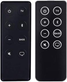 img 4 attached to 🎧 Enhanced Replacement Remote Control for Bose Solo 5 10 15 Series ii TV Sound System - Model 732522-1110 418775 410376 | TV Soundbar System with Bluetooth Key Button and CR2025 Battery Included