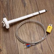 🔥 high temperature k thermocouple block ceramic insulator kiln probe (2372°f) - durable and reliable logo