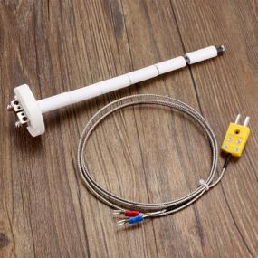 img 4 attached to 🔥 High Temperature K Thermocouple Block Ceramic Insulator Kiln Probe (2372°F) - Durable and Reliable