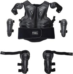 img 3 attached to Takuey Kids Full Body Armor: Ultimate Protection for Motocross Racing and More!