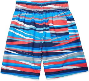 img 1 attached to 🩲 Speedo Boys' Mid Length Redondo Printed Swim Trunk: Optimal Style and Comfort