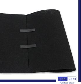 img 1 attached to Carbon Filter Sheet 16 x 48 inches for Air Filters - Charcoal Pad 🔳 Fits Range Hoods, Furnace Filters, Removes Odor VOC - Parts & Accessories Replacement, 1-Pack by PUREBURG