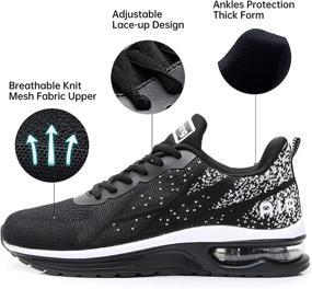 img 3 attached to MEHOTO Fashion Lightweight Walking Sneakers Sports & Fitness for Running