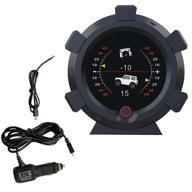 🚗 enhance driving experience with gps speed slope meter, digital inclinometer level & angle gauge, head up display speedometer, bevel tilt gauges for dc5-28v cars logo