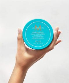 img 3 attached to 🏻 Moroccanoil Molding Cream: All Day Hold and Definition in a Convenient 3.4 Fl. Oz Size