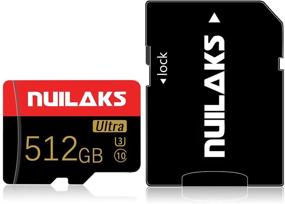 img 3 attached to 512 ГБ высокоскоростная Micro SD карта - класс 10 💾 Карта памяти для цифровых камер, телефонов, планшетов, GPS, ПК, дронов