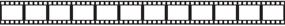 img 3 attached to 🎞️ Hollywood Filmstrip Party Tape by Beistle, 1-Pack in Black and White