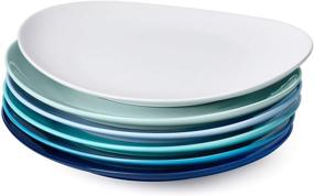 img 4 attached to 🍽️ Sweese 150 003 Ceramic Dinner Plates