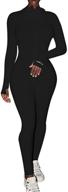 👗 fashion-forward echoine bodycon jumpsuit: embroidered clubwear women's clothing logo