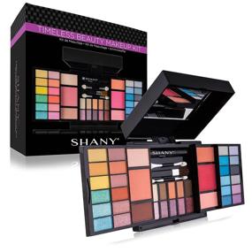 img 3 attached to 💄 SHANY 'Timeless Beauty' Kit: 36 Eye Shadows, 6 Blushes, Mini Mascara, and Applicators - Complete Makeup Set