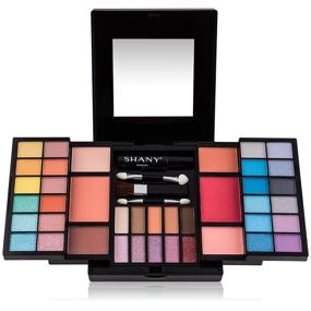 img 4 attached to 💄 SHANY 'Timeless Beauty' Kit: 36 Eye Shadows, 6 Blushes, Mini Mascara, and Applicators - Complete Makeup Set