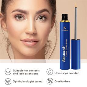 img 3 attached to 💪 Arishine Advanced Eyebrow & Eyelash Growth Serum: Rapidly Enhance and Strengthen Lashes & Brows with Thicker, Healthier Results – 5ml