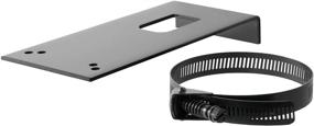 img 4 attached to 🔌 CURT 57202 Trailer Wiring Harness Mount - Clamp-On Bracket for 7-Way Round or RV Blade, Ideal for Vehicle-Side Installation