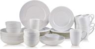 🍽️ mikasa annabele 40 piece dinnerware set - resistant to wear and tear logo