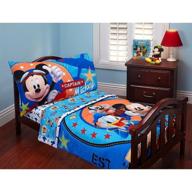 🐭 adorable disney baby mickey mouse toddler bed set: dreamlike comfort for your little one logo
