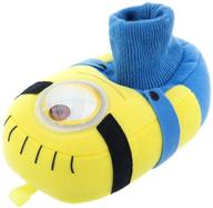 adorable despicable me minions slippers for toddler boys – comfy and cute shoes! logo