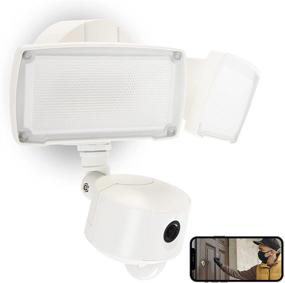 img 4 attached to UME Floodlight Security Outdoor Waterproof Camera & Photo