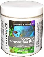 🌿 optimize your freshwater and planted aquariums with continuum aquatics flora viv reconstitute ro – mineral element powder for purified water logo