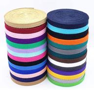 🌈 moonyli 14m cotton webbing twill tape seam bias tape 10mm elastic - 14 vibrant colors logo