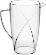 premium break resistant plastic pitcher logo