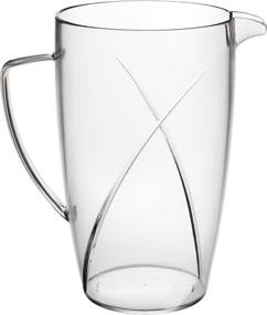 img 1 attached to Premium Break Resistant Plastic Pitcher