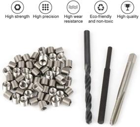 img 3 attached to 50-Piece Stainless Steel Thread Repair Kit - Helicoil Type Set (M3 x 2D)