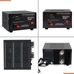 img 3 attached to ⚡️ Pyramid PS14KX Universal Compact Bench Power Supply: Efficient 12 Amp AC-to-DC Conversion with 13.8V DC Output, 270 Watts Power Input and Cooling Fan