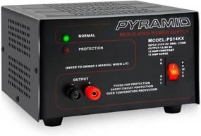 img 4 attached to ⚡️ Pyramid PS14KX Universal Compact Bench Power Supply: Efficient 12 Amp AC-to-DC Conversion with 13.8V DC Output, 270 Watts Power Input and Cooling Fan