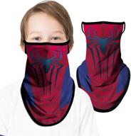 cold weather protective bandana for boys with gaiter loops - essential accessories for enhanced safety and comfort logo