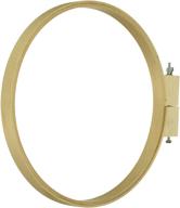 🪡 darice 39997 10-inch wooden embroidery hoop: high-quality round embroidery hoop for all crafting needs logo