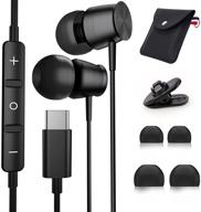 🎧 высококачественные наушники gsangoo in-ear usb c с микрофоном для galaxy s20 fe, oneplus 8t, samsung note 20 ultra, google pixel 5 и многих других – премиум-наушники для стереозвука и шумоизоляции. логотип