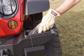 img 1 attached to Rugged Ridge XHD Bumper Storage End Kit: Front Bumper Storage Solution for CJ/Wrangler 76-06