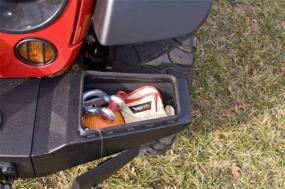 img 2 attached to Rugged Ridge XHD Bumper Storage End Kit: Front Bumper Storage Solution for CJ/Wrangler 76-06