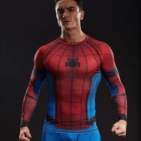 img 2 attached to Оставайтесь прохладными и защищенными с COOLMAX War Sleeve Spiderman Compression