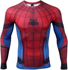 img 4 attached to Оставайтесь прохладными и защищенными с COOLMAX War Sleeve Spiderman Compression