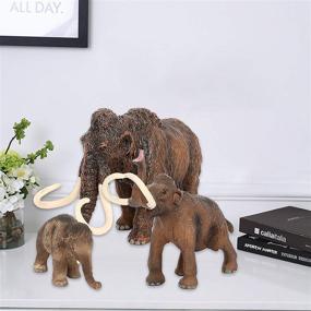 img 1 attached to Vankcp Figurines Realistic Elephant Eduactional