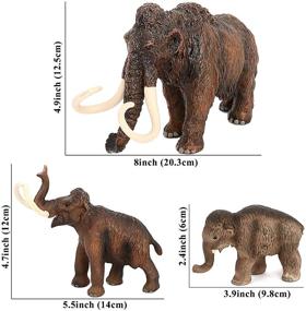 img 2 attached to Vankcp Figurines Realistic Elephant Eduactional