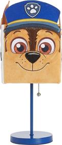 img 4 attached to 🐾 Idea Nuova Paw Patrol NN350577 Plush Table Lamp with Shade, Blue - Enhancing SEO