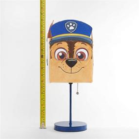 img 3 attached to 🐾 Idea Nuova Paw Patrol NN350577 Plush Table Lamp with Shade, Blue - Enhancing SEO