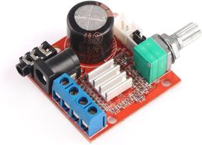 img 1 attached to 🔊 DROK DC 12V Micro Stereo AMP 2.0 Hi-Fi Digital Audio Amplify Board +10W +10W Dual Channel Class-D PC Amplifier Module with Micro 12V 2A Power Adapter for Car Vehicle Auto Computer Audio System - Enhanced SEO