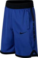 royal black nike basketball shorts for boys - active apparel logo