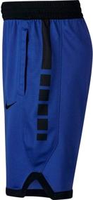 img 1 attached to Royal Black Nike Basketball Shorts for Boys - Active Apparel