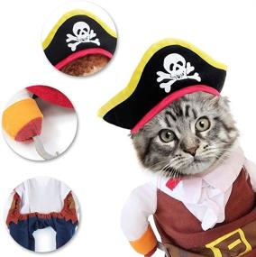 img 3 attached to Funny Cat Pirate Costumes Accessories S