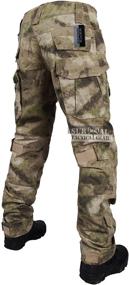 img 1 attached to 👖 ZAPT Tactical Pants: Airsoft Hunting BDU Combat Pant with Knee Pads - Army Camo Military Trousers