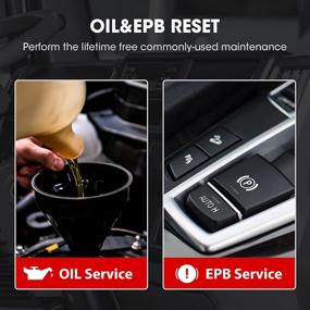 img 2 attached to 🚗 Улучшенный автомобильный сканер ThinkScan SR2: ABS SRS OBD2 сканер, сканер сброса масла/EPB и сканер подушек безопасности на всю жизнь. Автомобильный диагностический инструмент с Wi-Fi и бесплатными обновлениями.